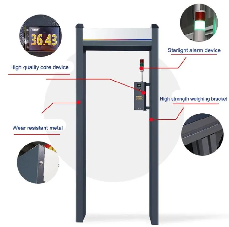 Intelligent Infrared Human Body Temperature Measurement Security Door